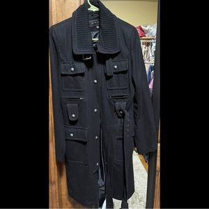 Giacca Wool Cargo Style Jacket